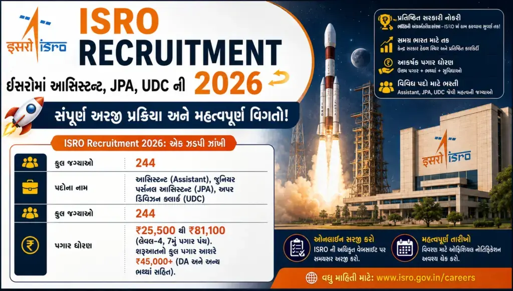 ISRO Recruitment 2026